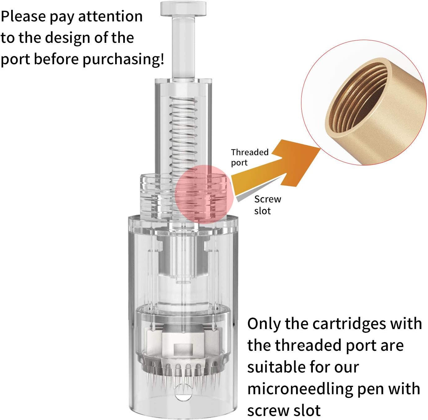 Agujas estériles para microneedling Agujas estériles para microneedling